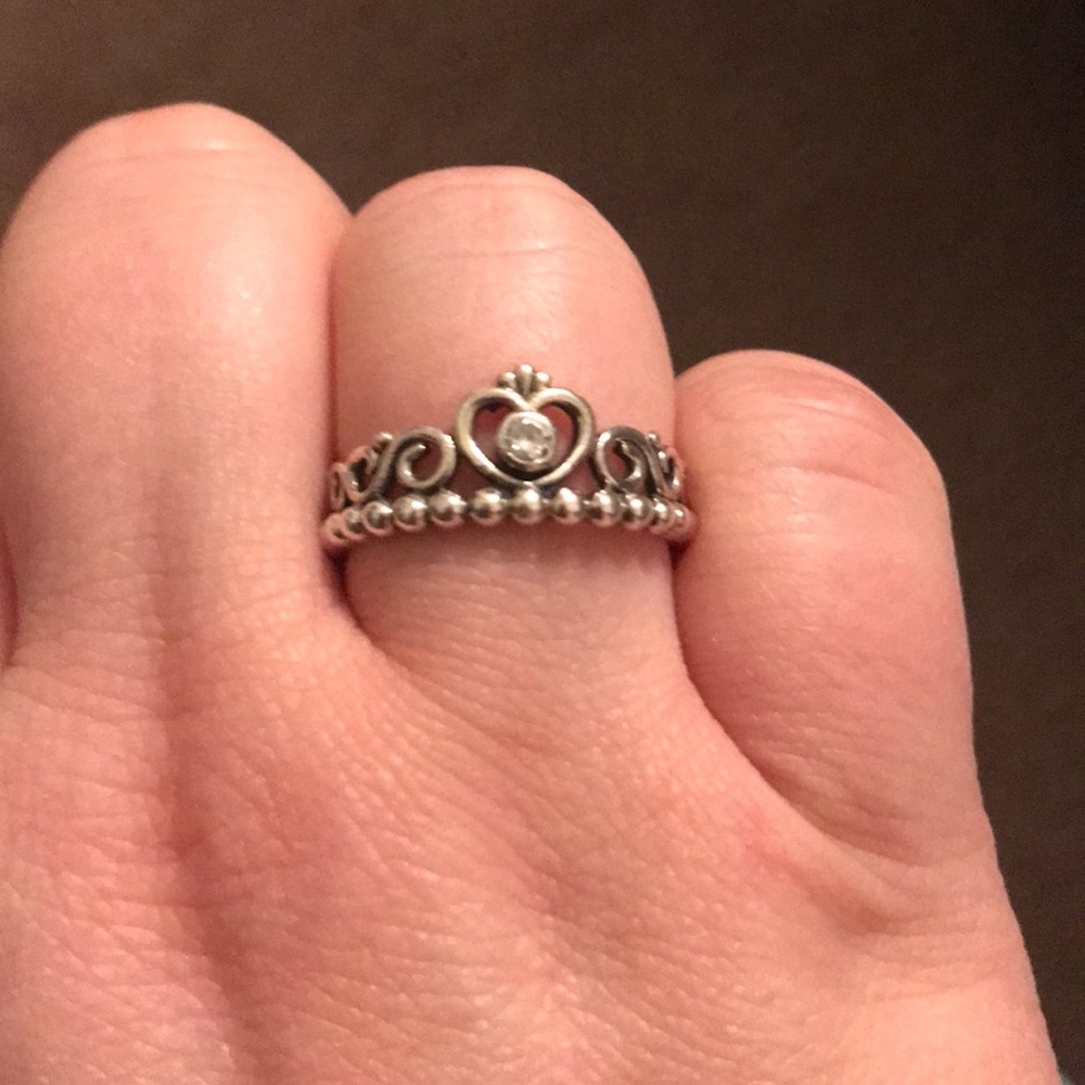 Pandora Tiara Ring size 8
